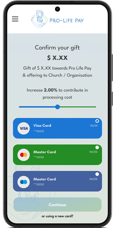 Pro-life Pay App